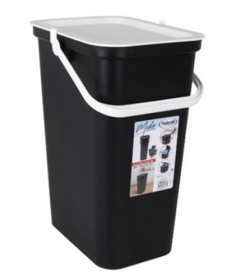 Affaldsspand til genbrug Tontarelli Moda 24 L Hvid