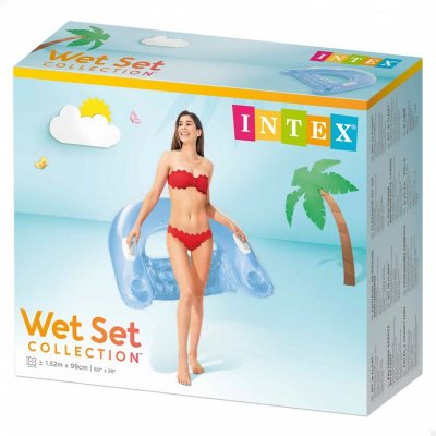 Intex Oppustelig Lænestol til Pool Intex Sit N'Float 152 x 28 x 99 cm