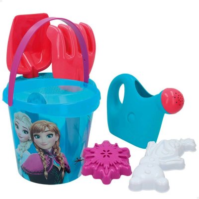 Frozen Sæt med legetøj til stranden Frozen Ø 18 cm (16 enheder)