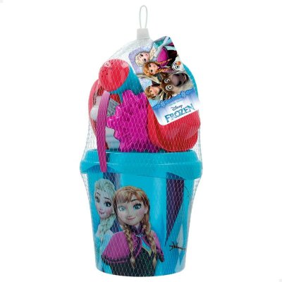 Frozen Sæt med legetøj til stranden Frozen Ø 18 cm (16 enheder)