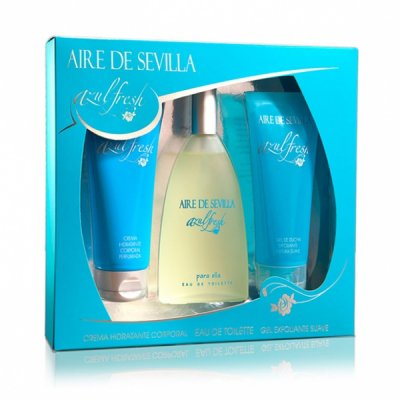 Parfume sæt til Unisex Aire de Sevilla Azul Fresh Aire Sevilla 13584 3 Dele (3 pcs)