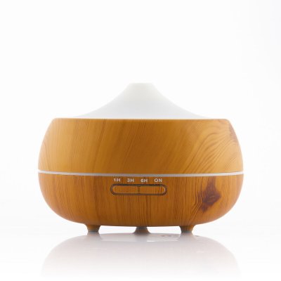 InnovaGoods Aroma befugtningsapparat med flerfarvet LED Wooden-Effect InnovaGoods