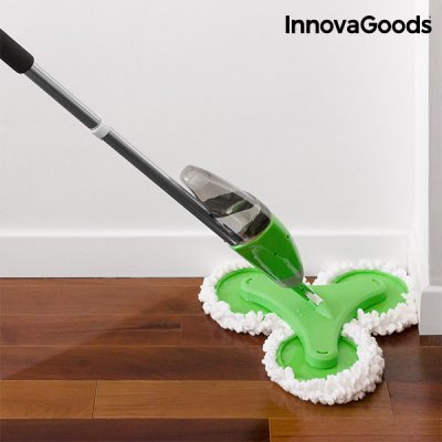 InnovaGoods Triple Gulvmoppe med Spraydåse Trimoppy InnovaGoods