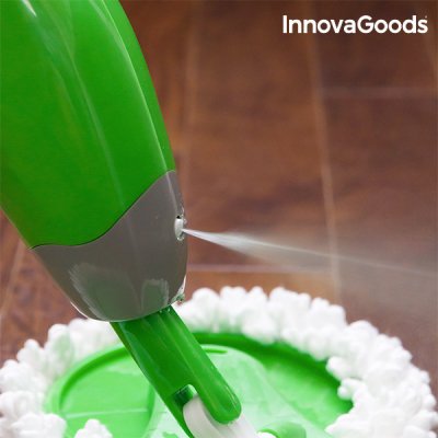 InnovaGoods Triple Gulvmoppe med Spraydåse Trimoppy InnovaGoods