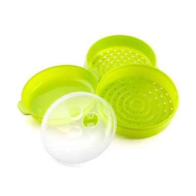 InnovaGoods Dobbelt Dampapparat til Mikrobølgeovnen Codowave InnovaGoods