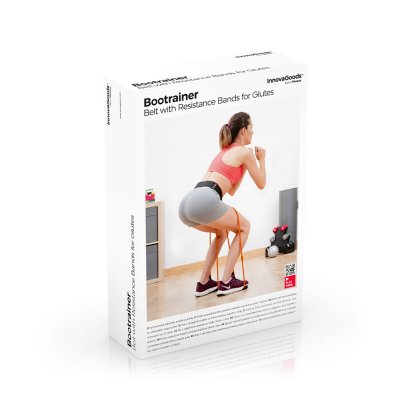 InnovaGoods Bælte med modstandsdygtige bånd til baller og træningsguide Bootrainer InnovaGoods
