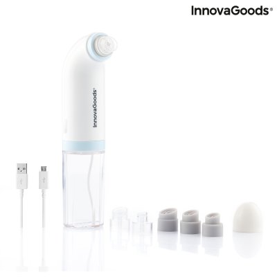 InnovaGoods Genopladelig ansigtsrens Hydro-cleanser til rensning af urenheder i ansigtet Hyser InnovaGoods