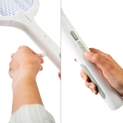 Genopladelige Insect Killer Ketcher med UV Light 2 i 1 Elecfly InnovaGoods