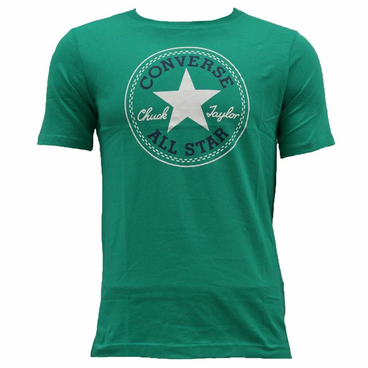 Kurzarm-T-Shirt für Kinder Converse Cnvb Chuck Patch grün
